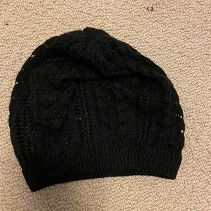 Black Knit Hat